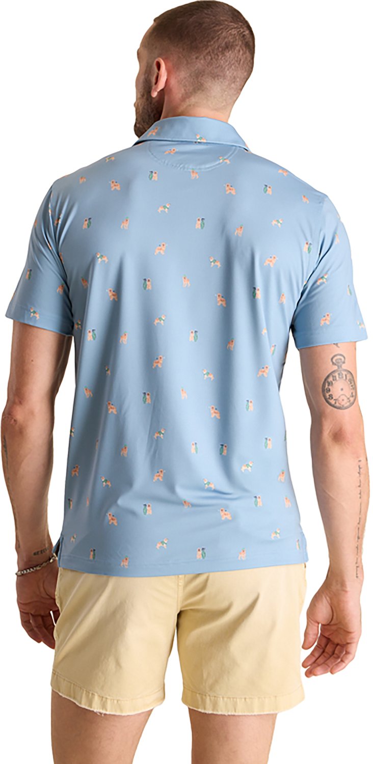 Chubbies Men's The Barkin' Up the Wrong Tree Performance Polo - view number 2