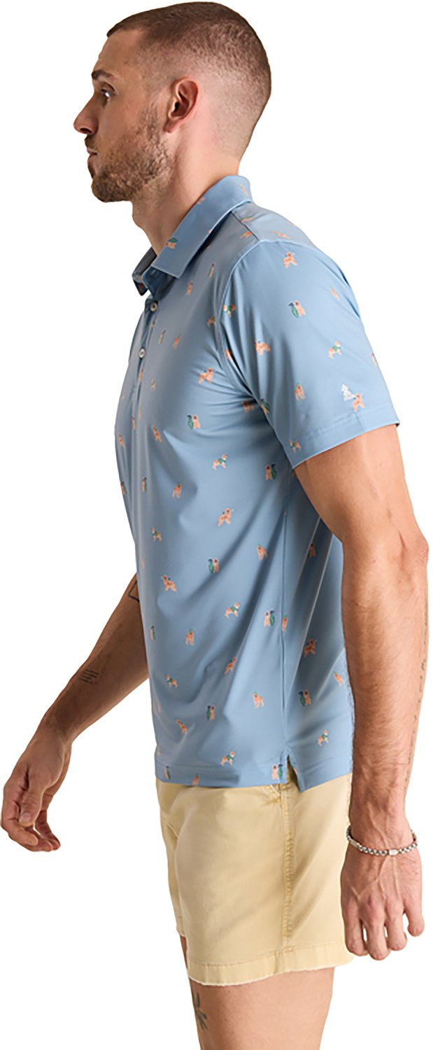 Chubbies Men's The Barkin' Up the Wrong Tree Performance Polo - view number 3