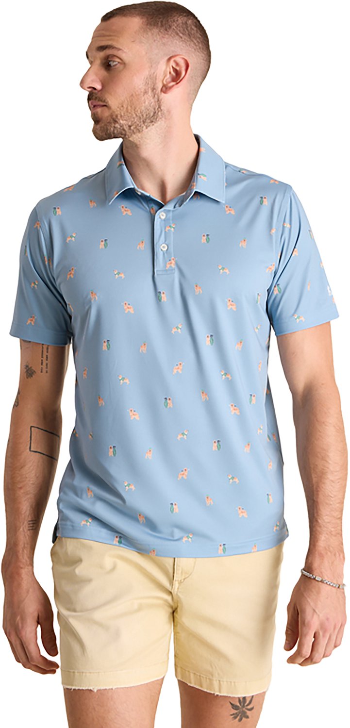 Chubbies Men's The Barkin' Up the Wrong Tree Performance Polo - view number 4