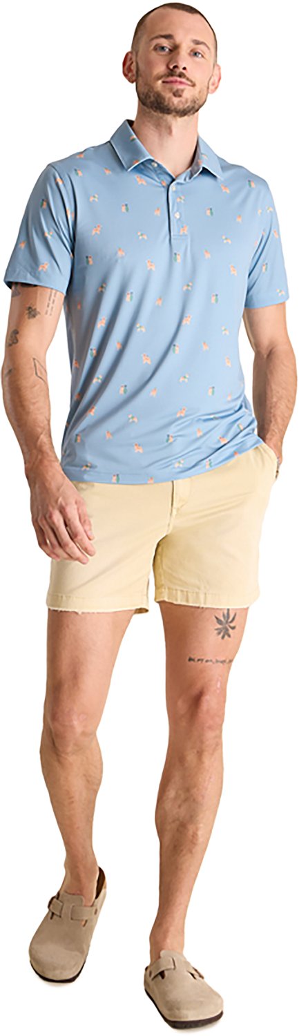 Chubbies Men's The Barkin' Up the Wrong Tree Performance Polo - view number 5