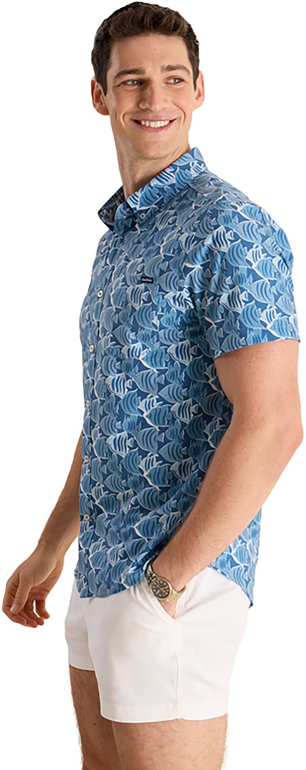 Chubbies Men's The Aquaculture Performance Friday Shirt                                                                          - view number 3