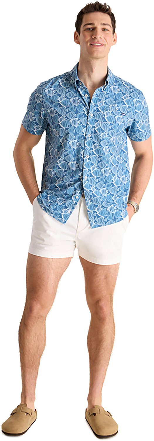 Chubbies Men's The Aquaculture Performance Friday Shirt                                                                          - view number 4