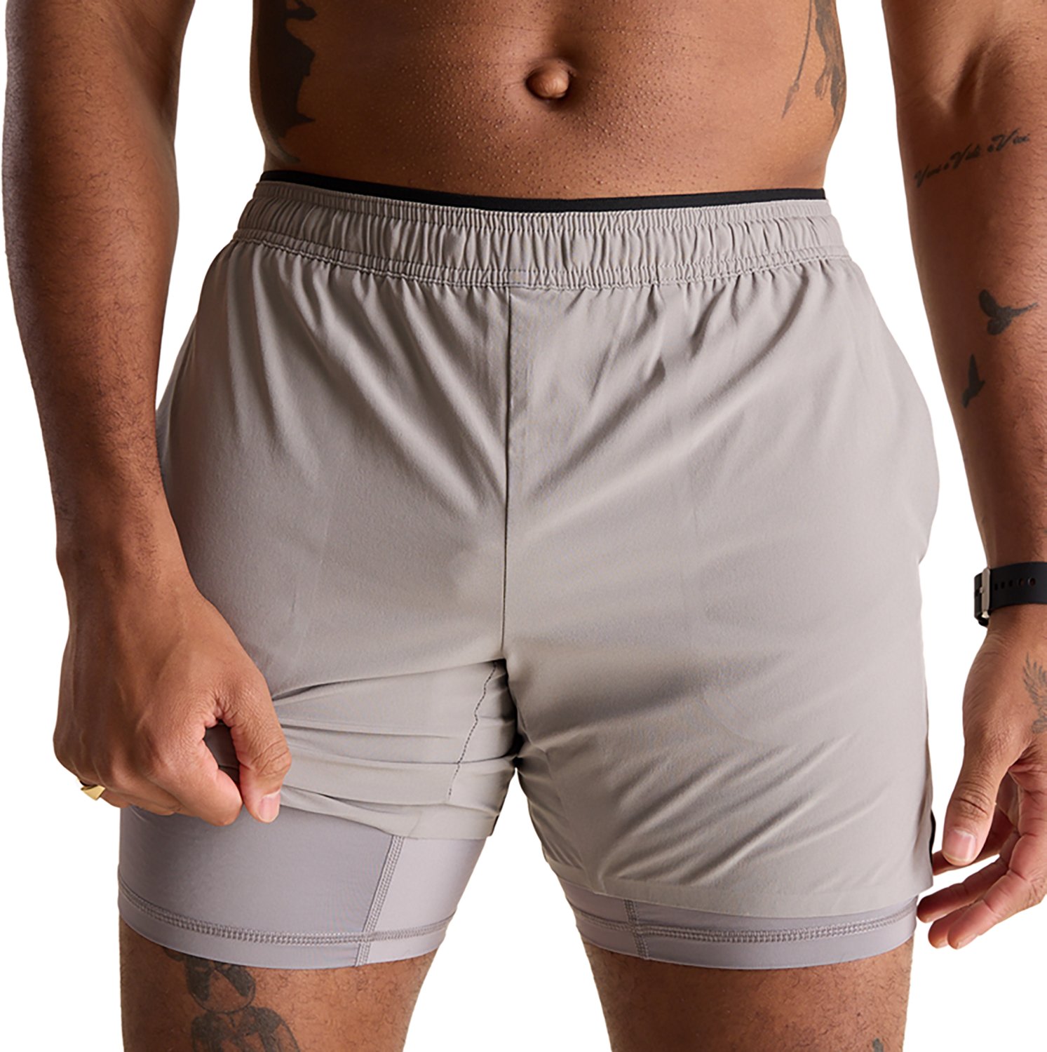 Chubbies Men's The Gray Decembers Ultimate Training Shorts 5.5 in                                                                - view number 2