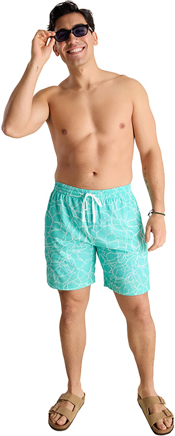 Chubbies Men's The Pool Parties Classic Lined Swim Trunks 7 in                                                                   - view number 5