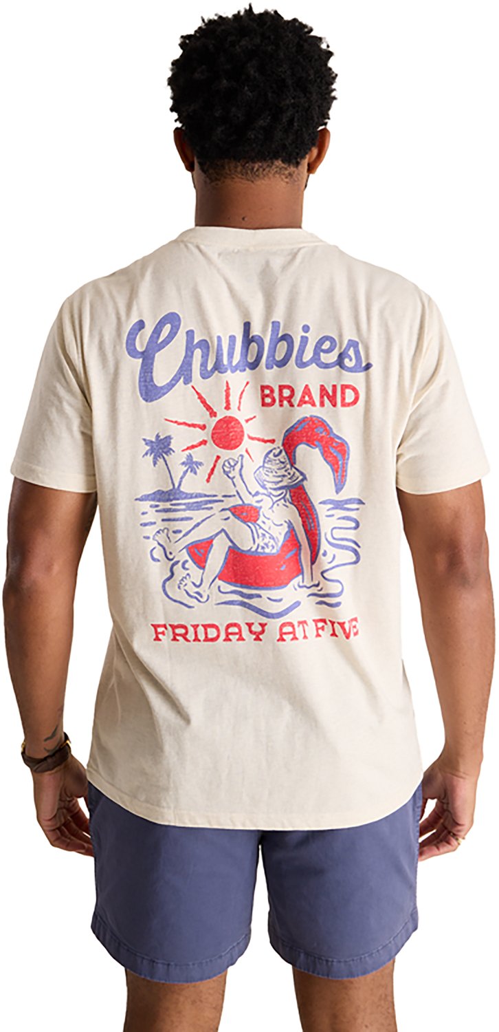 Chubbies Men's The Pass Me Another Non-Pocket Graphic T-shirt - view number 2