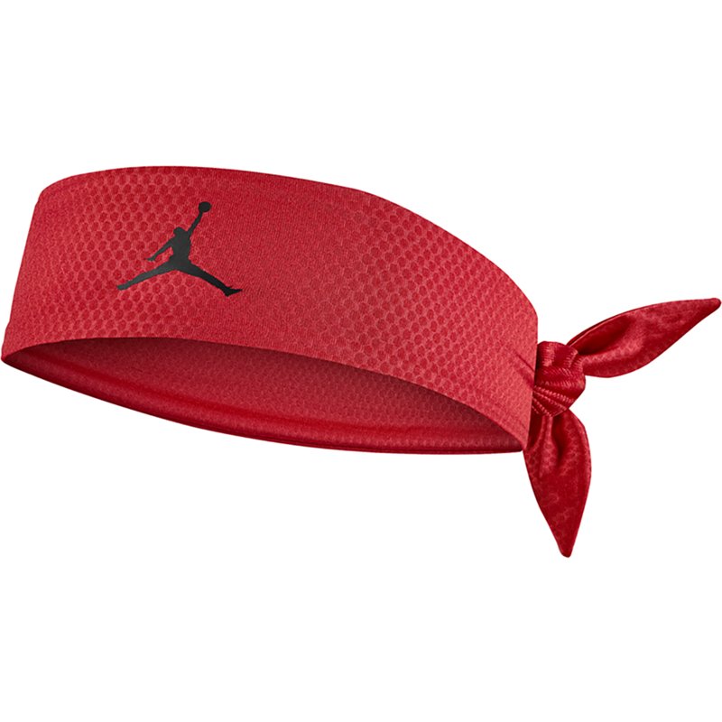 Jordan DRI-FIT Performance Sport Adjustable Headband, Men's, Gym Red/Black