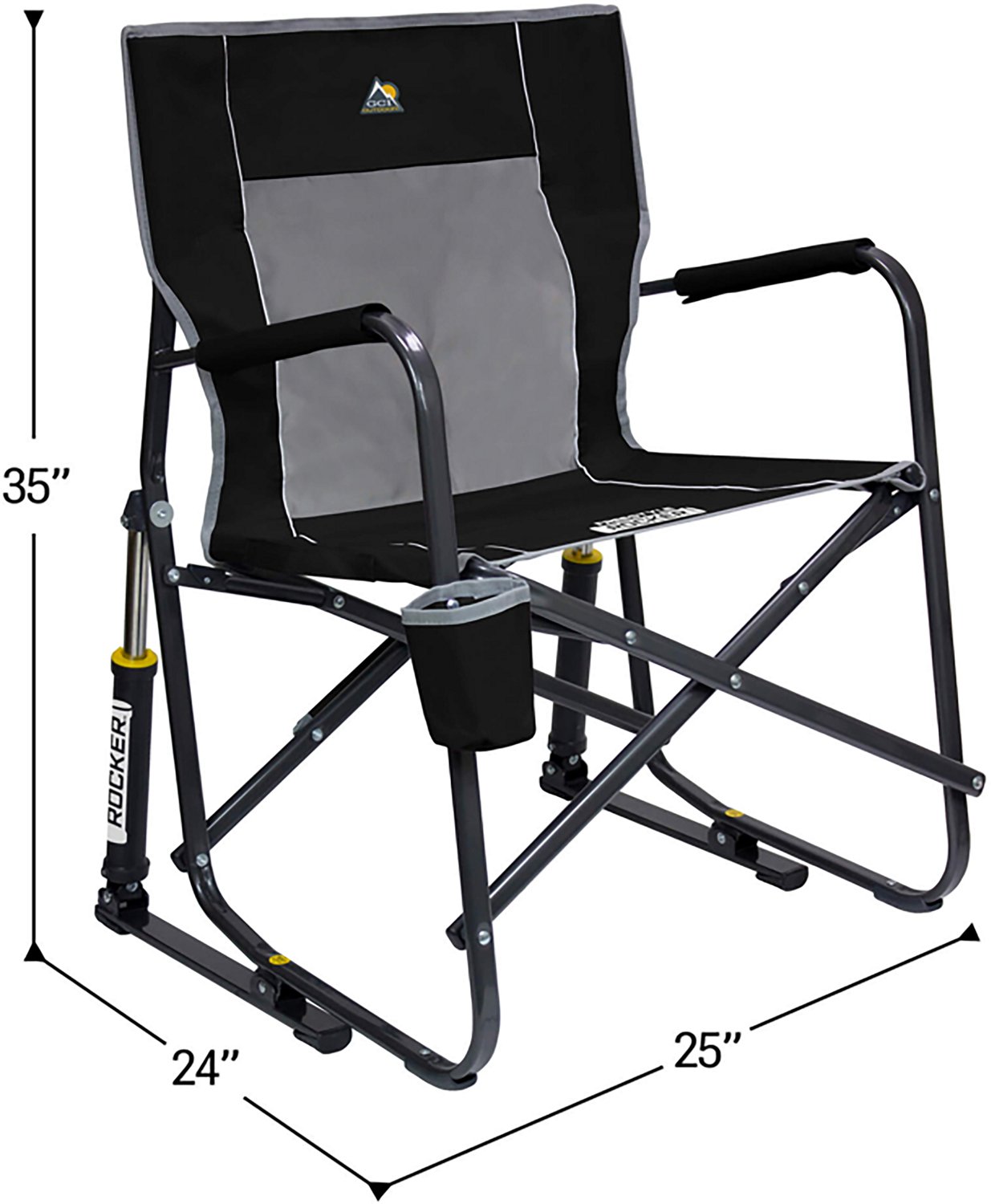GCI Outdoor Freestyle Rocker™ Portable Rocking Chair                                                                           - view number 4
