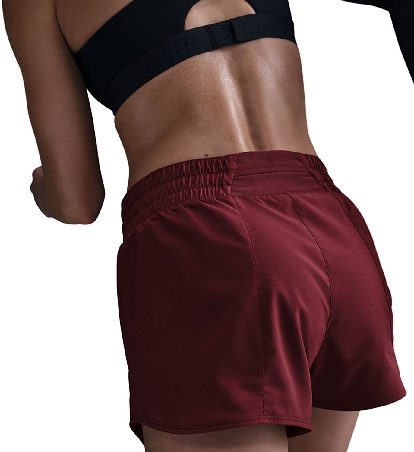 Nike Women's One Dri-FIT Mid-Rise Shorts 3in - view number 2