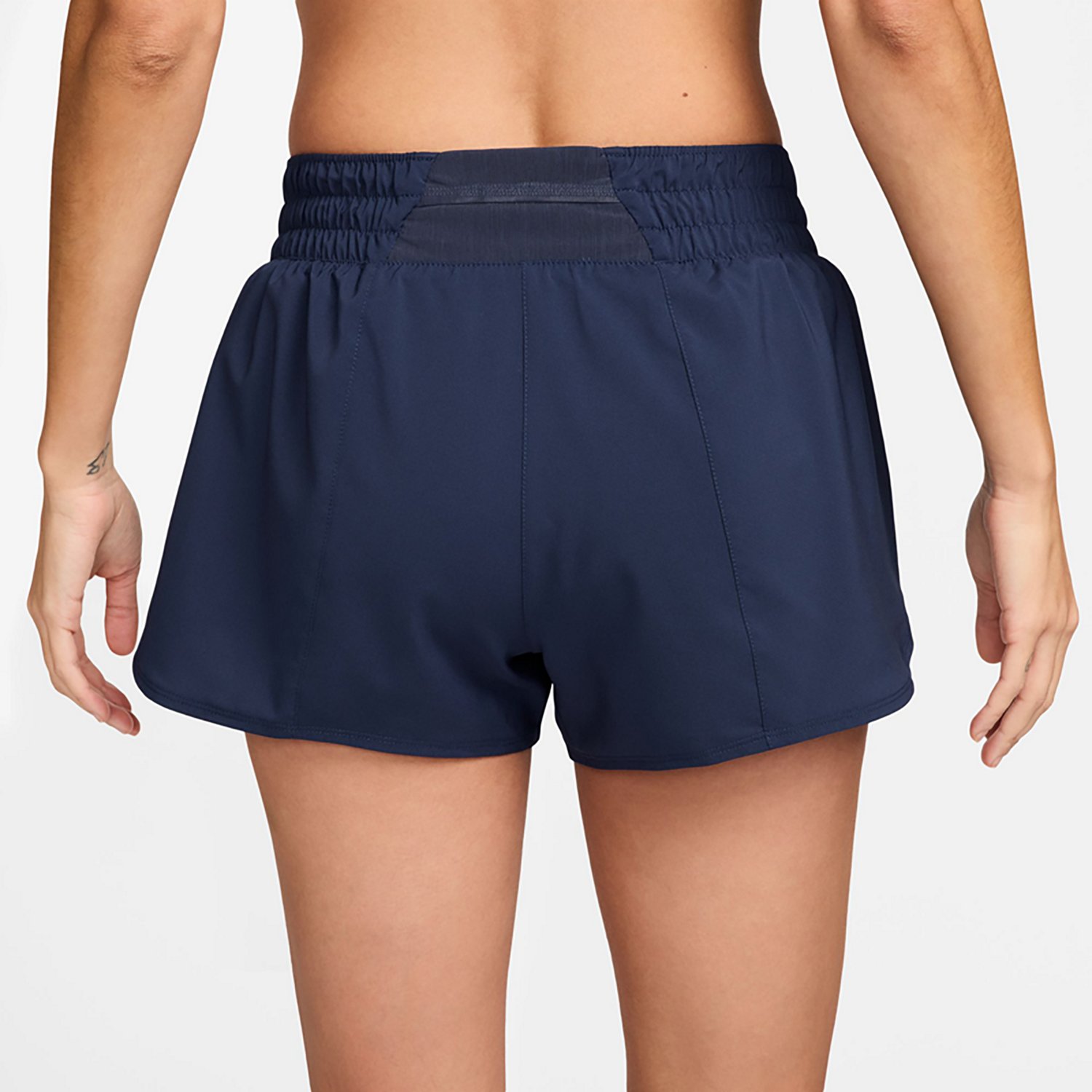Nike Women's One Dri-FIT Mid-Rise Shorts 3in - view number 2