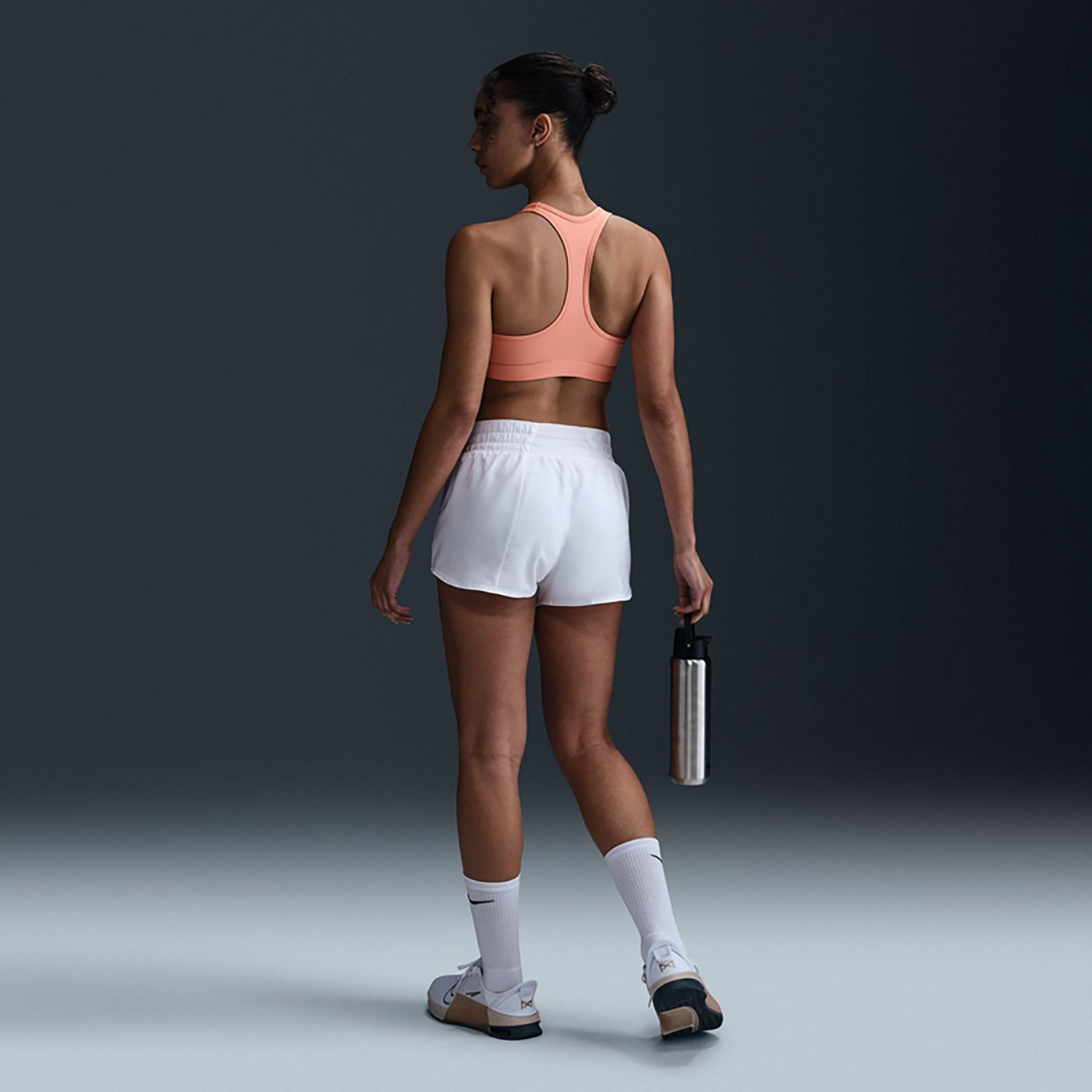 Nike Women's Swoosh Padded Medium Support Sports Bra - view number 5