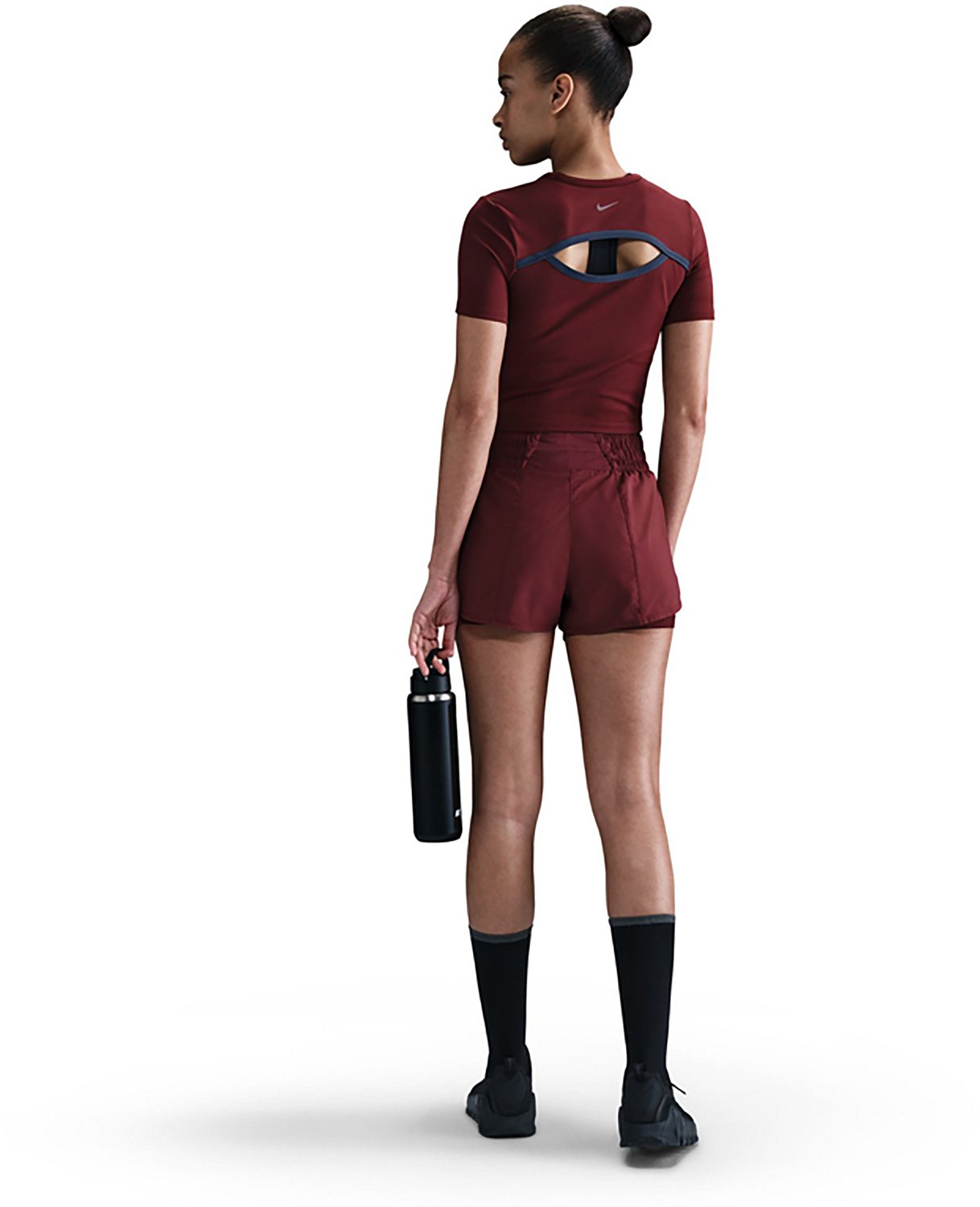 Nike Women's NK One Fitted Dri-FIT Short-Sleeve Top - view number 2