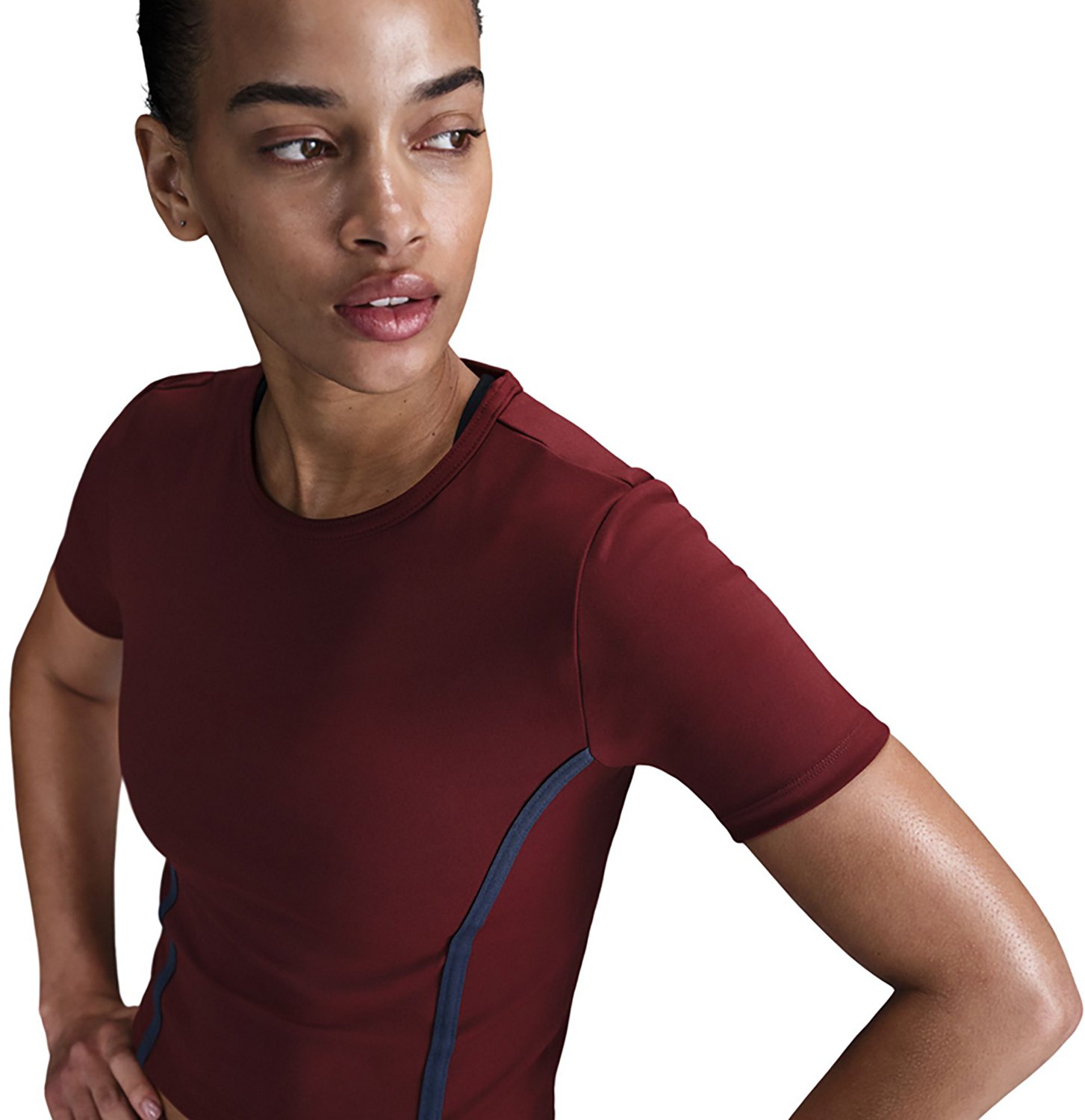 Nike Women's NK One Fitted Dri-FIT Short-Sleeve Top - view number 4