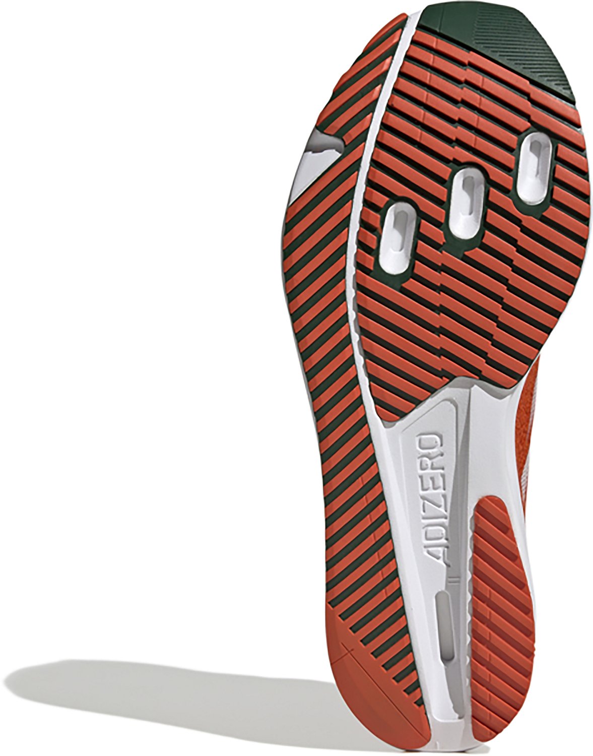 adidas Men's Miami Hurricanes Adizero SL 2 Running Shoes - view number 6