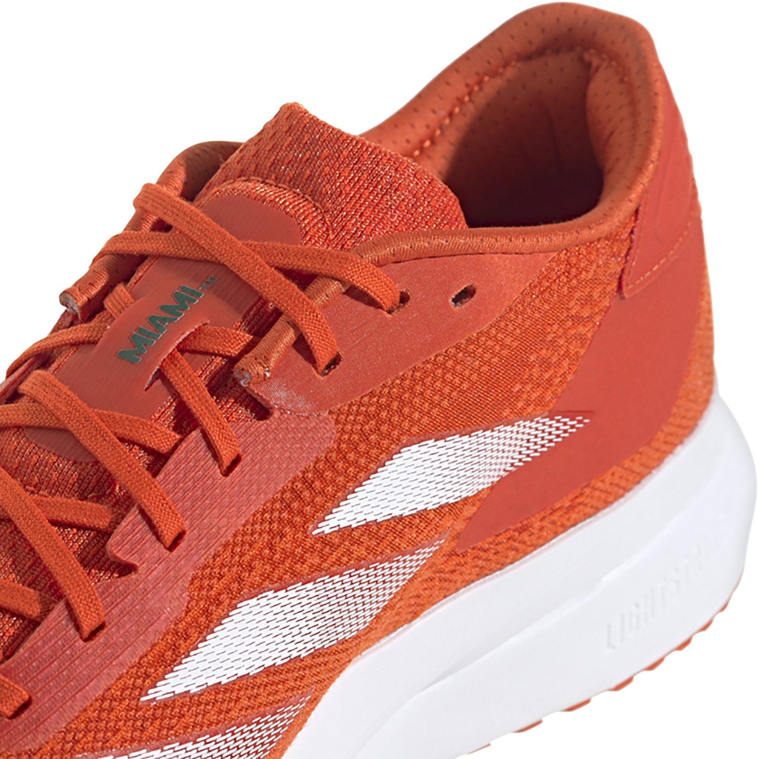 adidas Men's Miami Hurricanes Adizero SL 2 Running Shoes - view number 7
