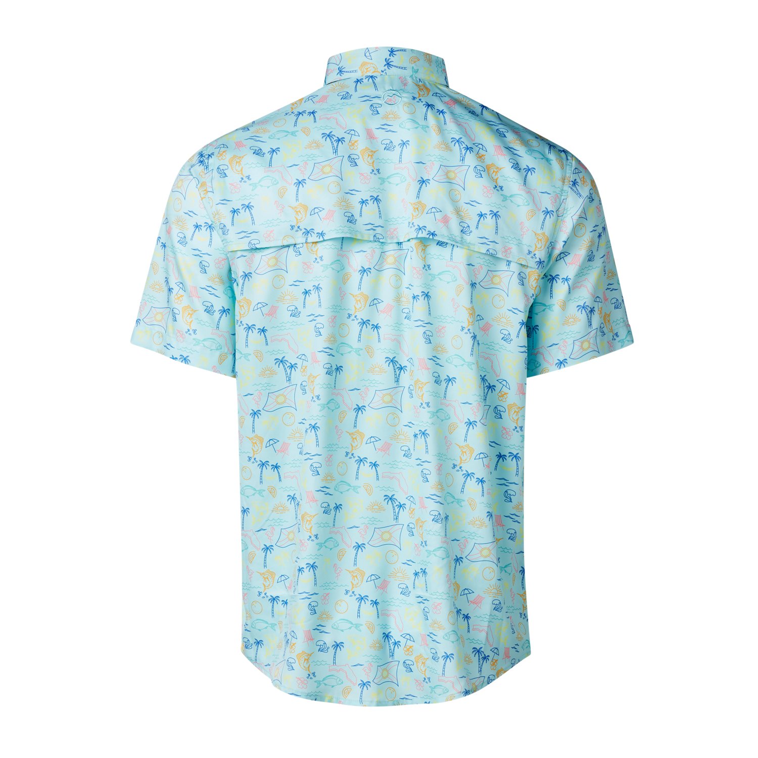 Magellan Outdoors Men's Florida Local State Print Shirt - view number 2