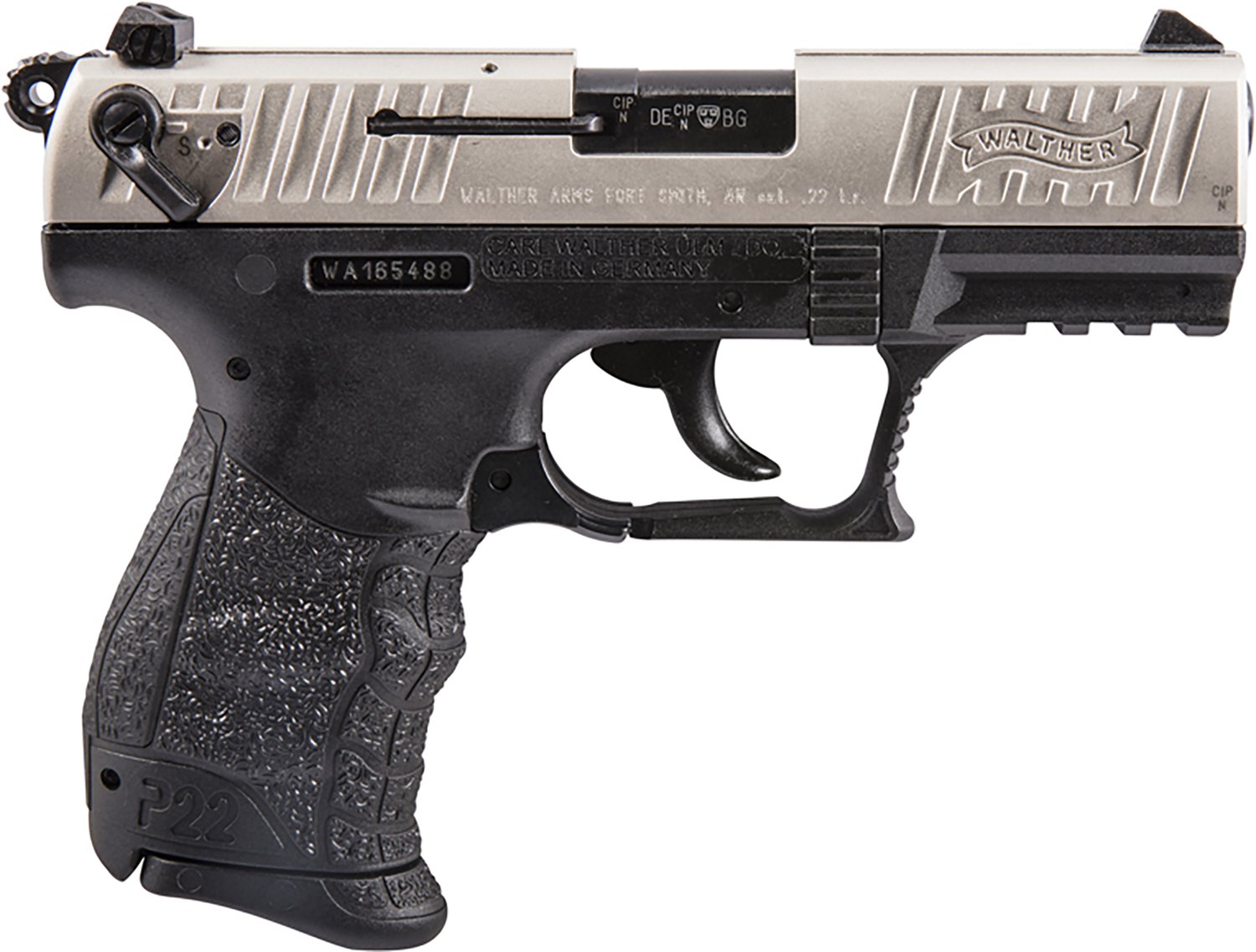 Walther Arms P22 Polymer Grip .22 LR Pistol - view number 1