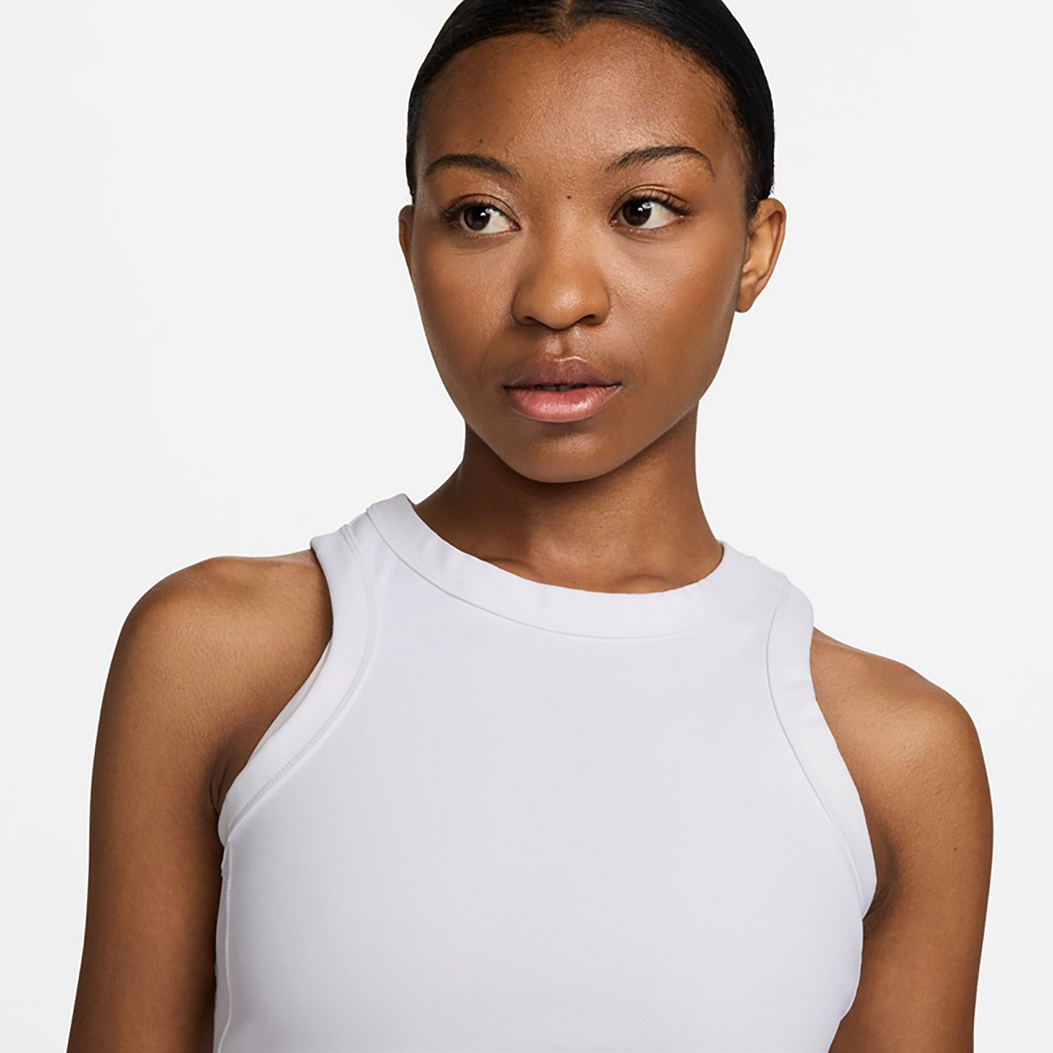 Nike Women's One Fitted Dri-FIT Cropped Tank Top - view number 4