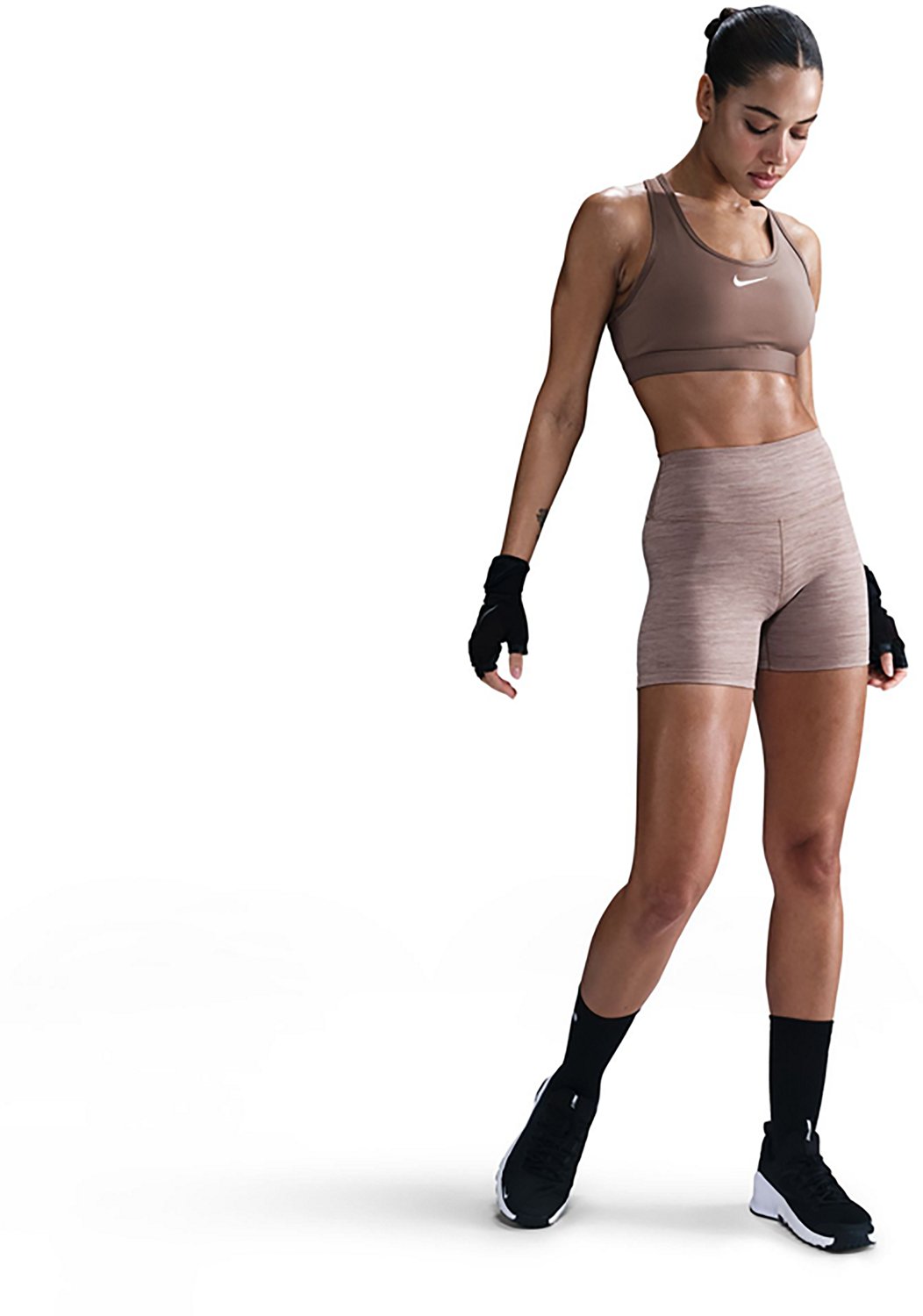 Nike Women's Dri-FIT One High Waisted Biker Shorts 5 in - view number 1