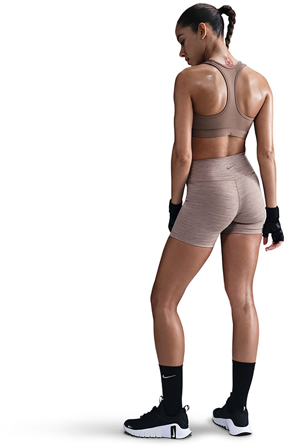 Nike Women's Dri-FIT One High Waisted Biker Shorts 5 in - view number 2