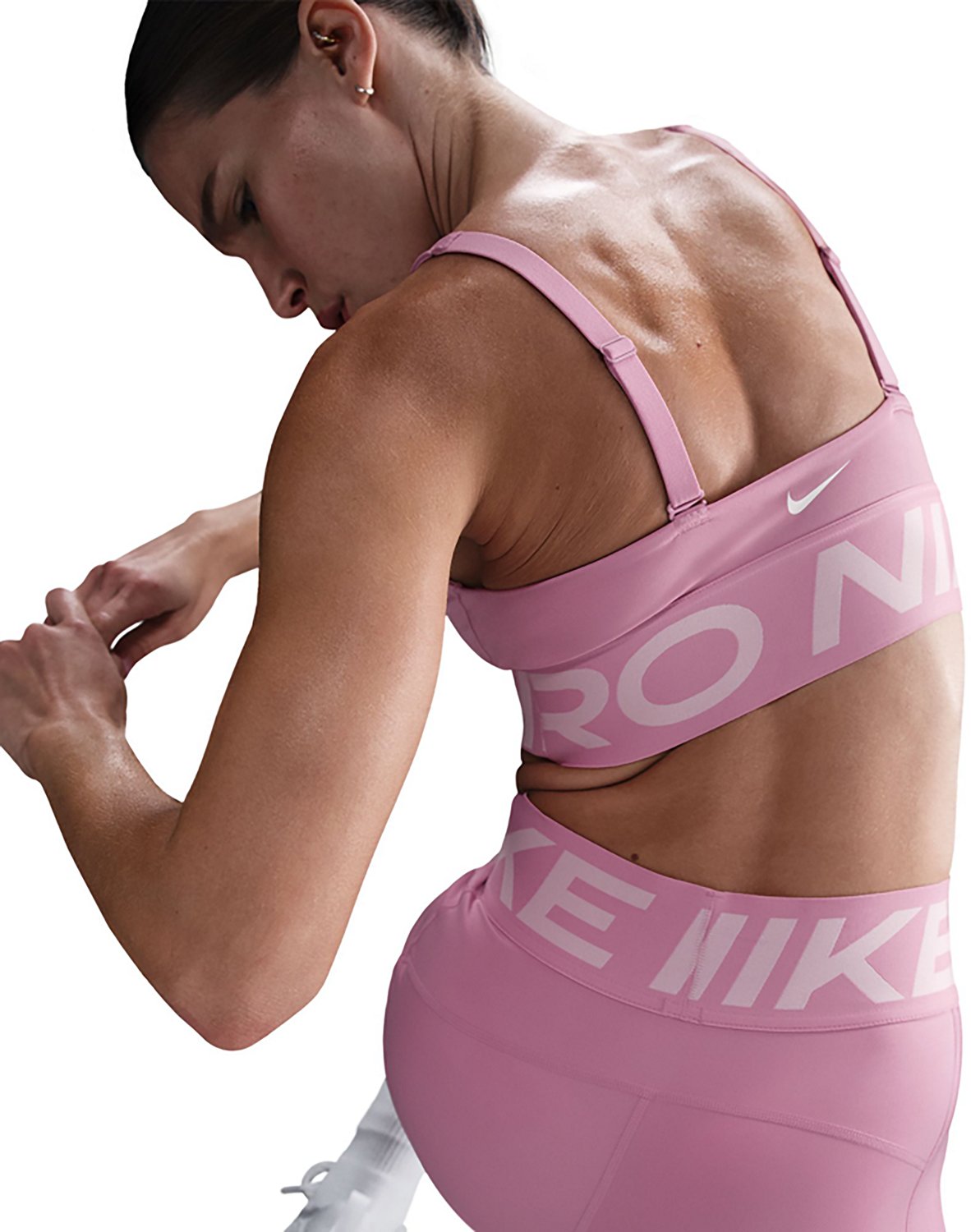 Nike Women's Pro Indy Plunge Sports Bra - view number 2