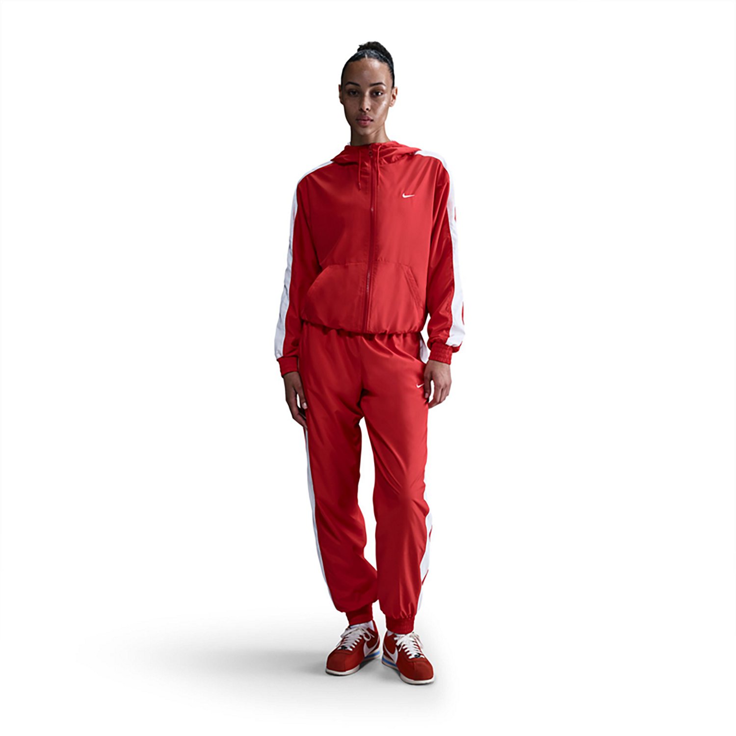 Nike Women's Sportswear Classic Woven Loose UV Hoodie | Academy