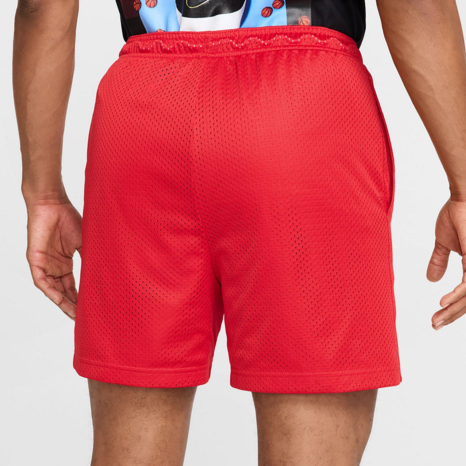 Nike Men's Dri-FIT Mesh Basketball Shorts 5 in - view number 3