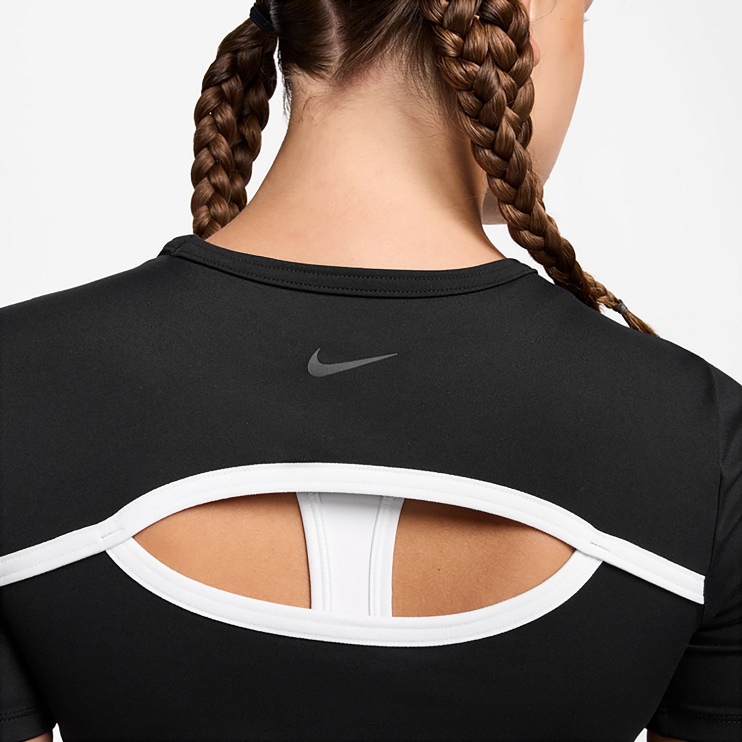 Nike Women's NK One Fitted Dri-FIT Short-Sleeve Top                                                                              - view number 6