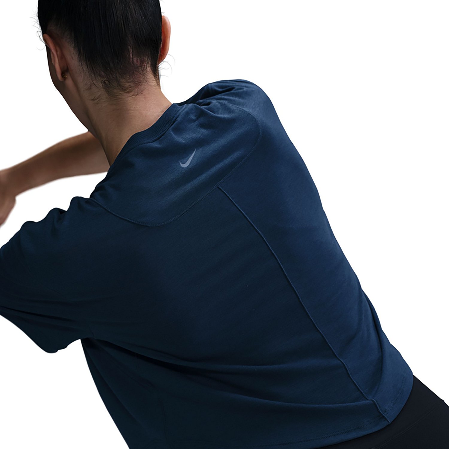 Nike Women's One Relaxed Dri-FIT Cropped Short-Sleeve Top - view number 4