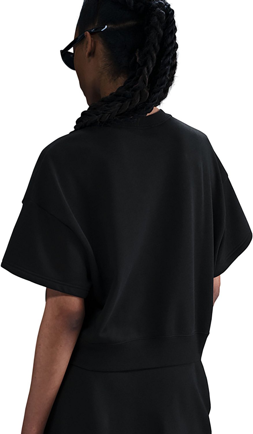 Nike Women's Sportswear Club Fleece Loose Short Sleeve Shirt