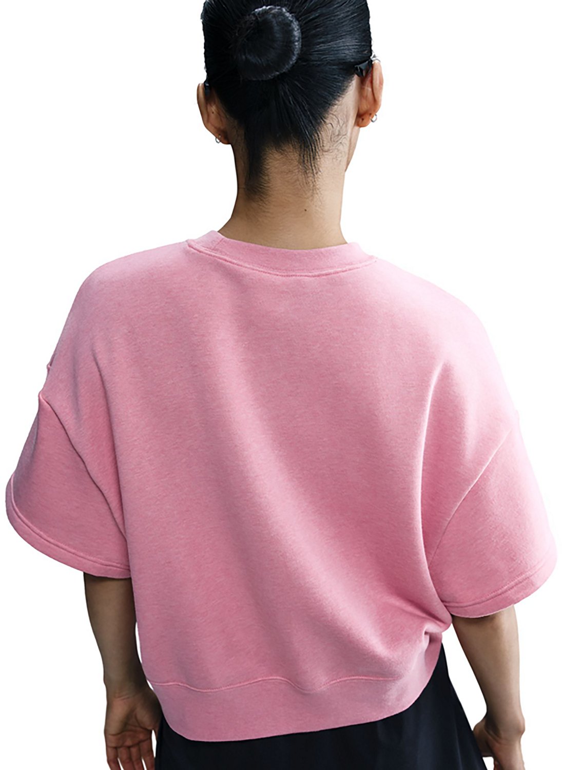 Nike Women's Sportswear Club Fleece Loose Short Sleeve Shirt - view number 2