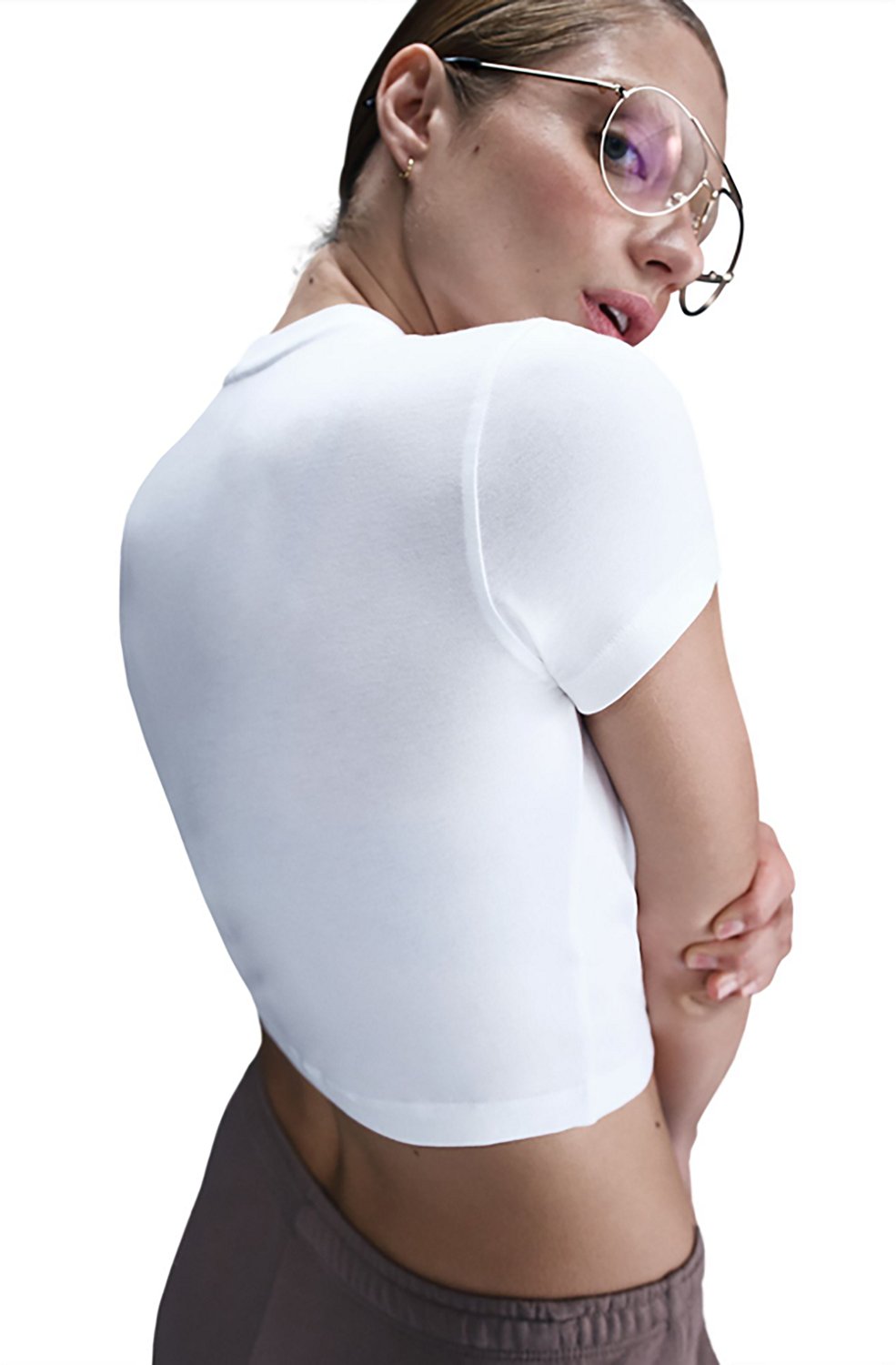 Nike Women's Sportswear Chill Knit Cropped T-shirt - view number 5