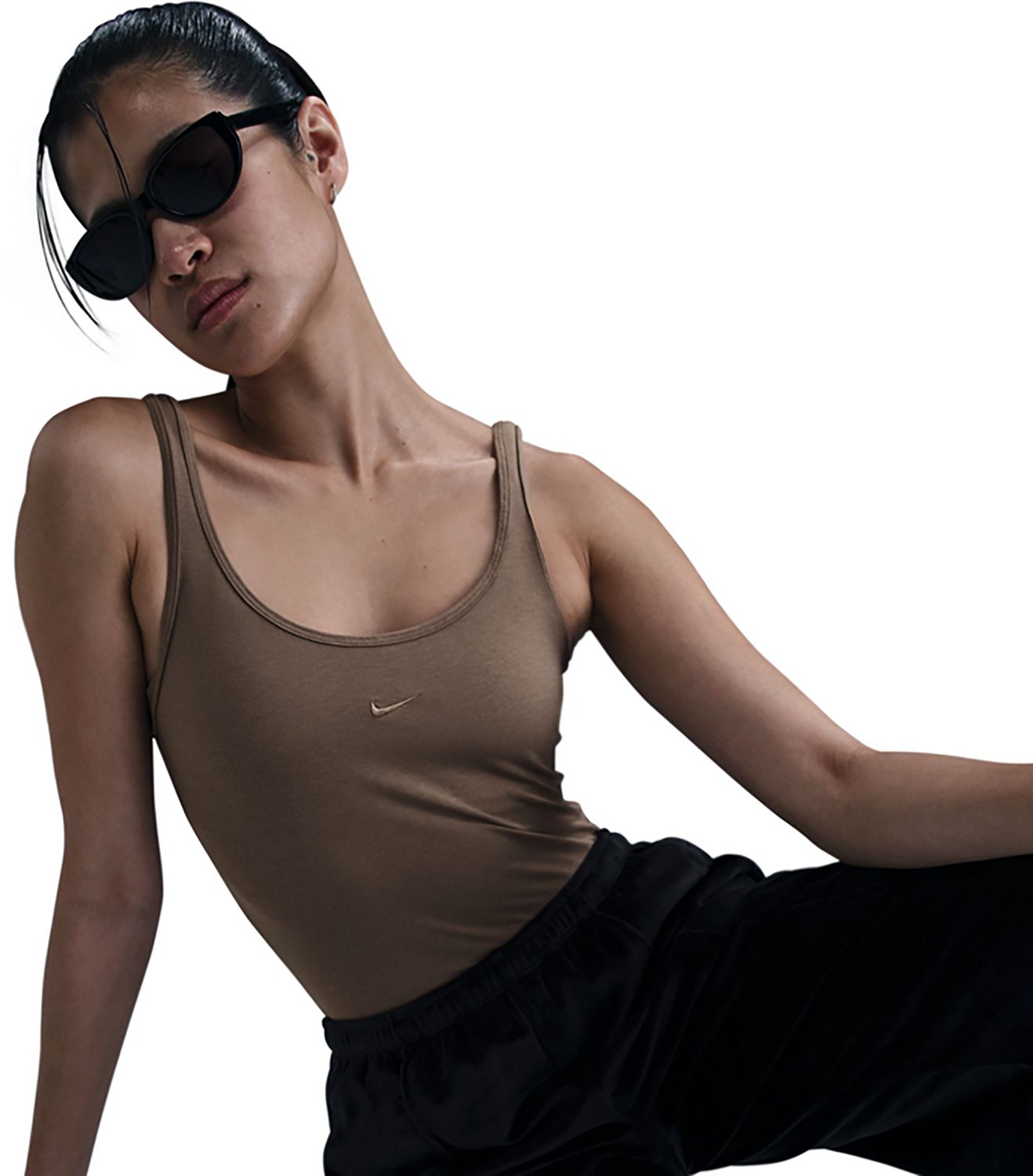 Nike Women's Sportswear Chill Knit Tank Top - view number 3