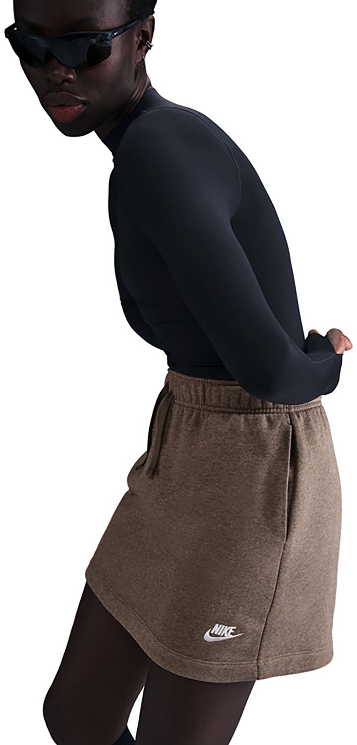 Nike Women's Sportswear Club Fleece Mid Rise Skirt - view number 4