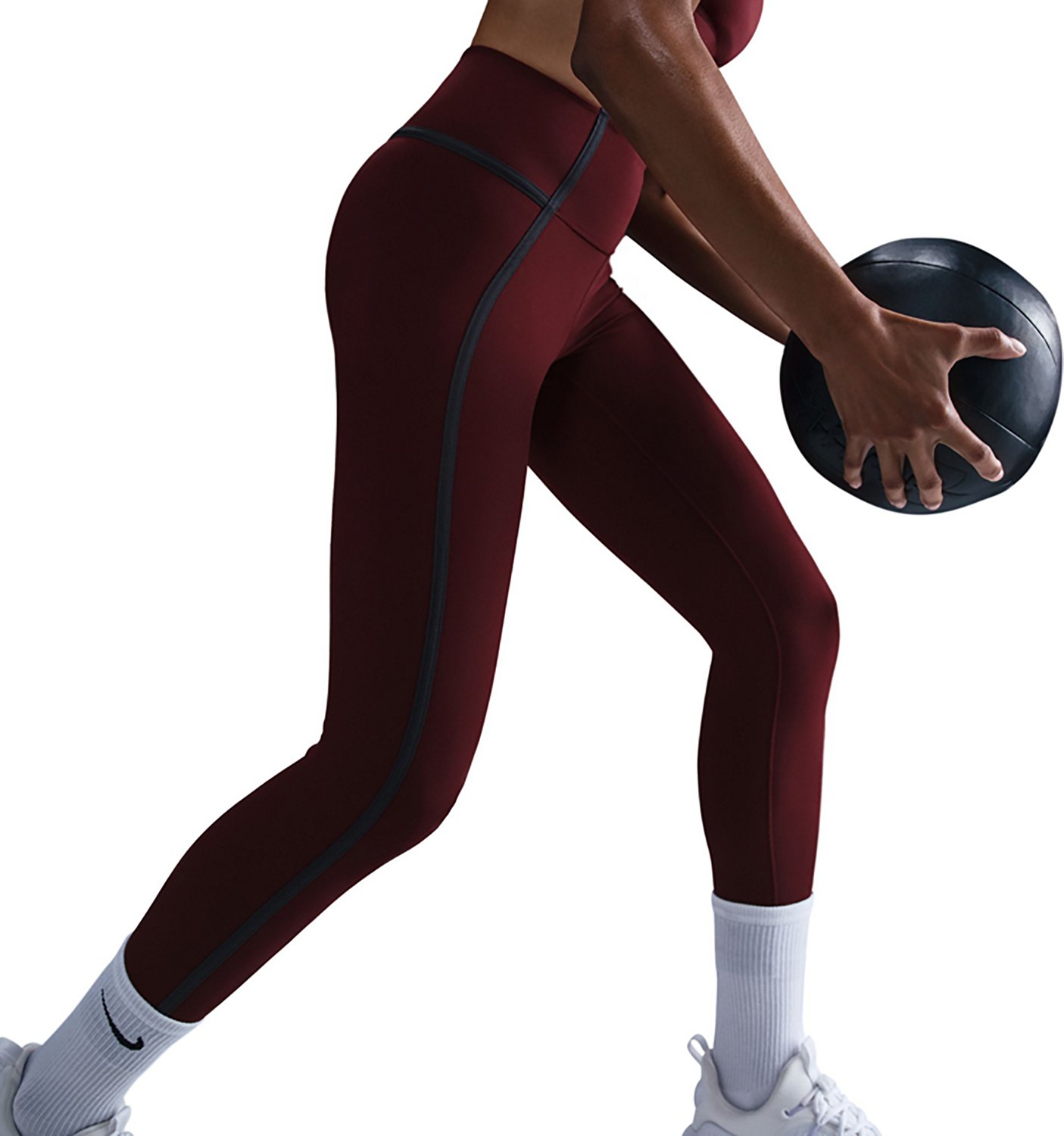 Nike Women's One High Waisted 7/8 Leggings                                                                                       - view number 3