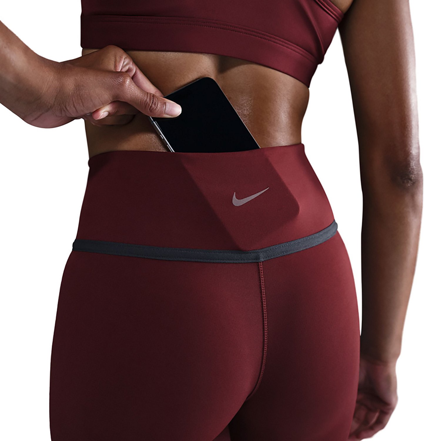 Nike Women's One High Waisted 7/8 Leggings                                                                                       - view number 5
