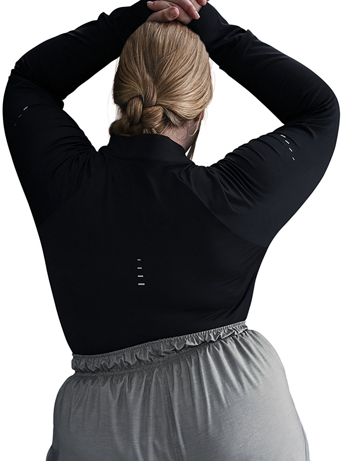 Nike Women's Tempo Dri-FIT Mid Rise Plus Size Running Shorts 3 in - view number 5