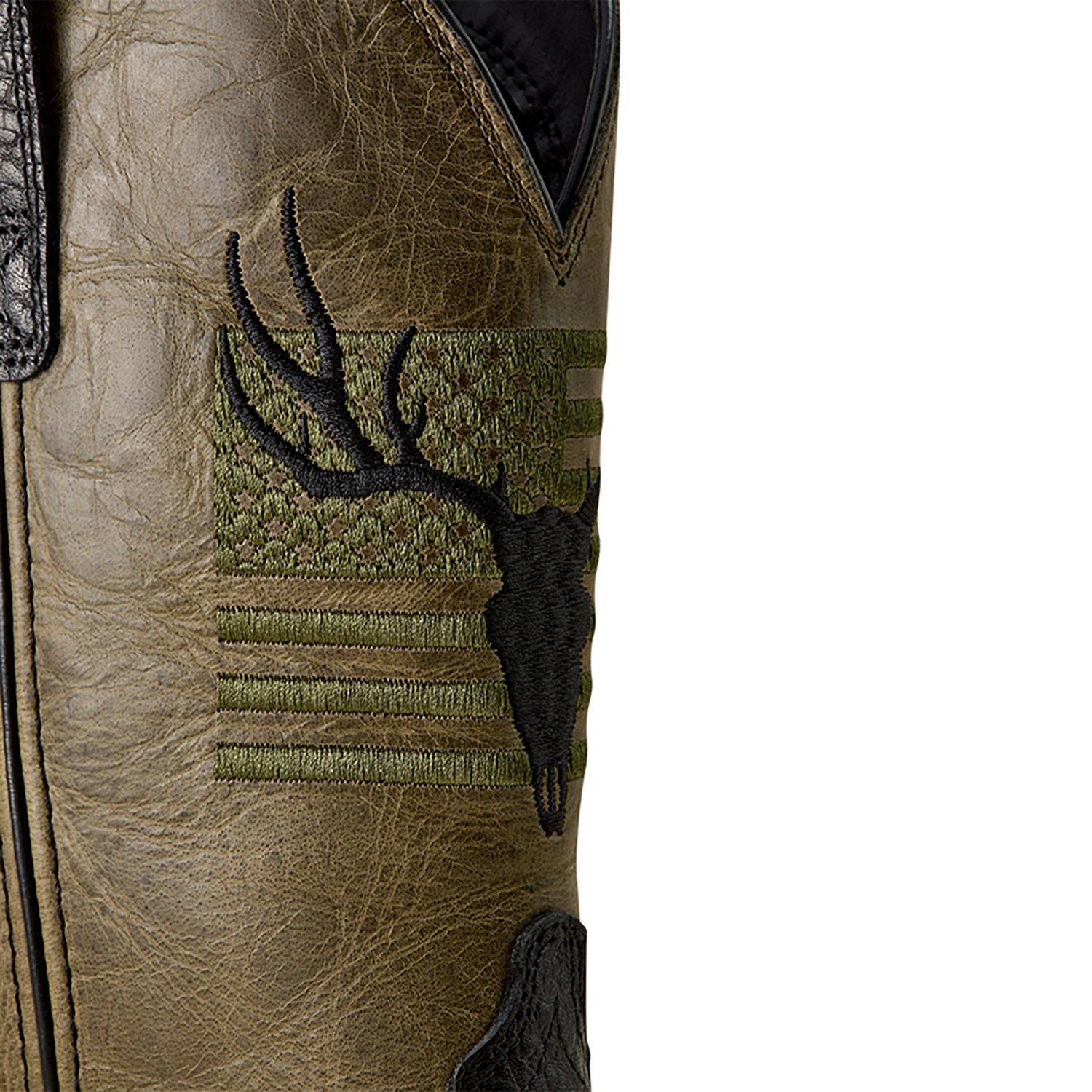 Ariat Men's Sport Antlers Cowboy Boots                                                                                           - view number 7