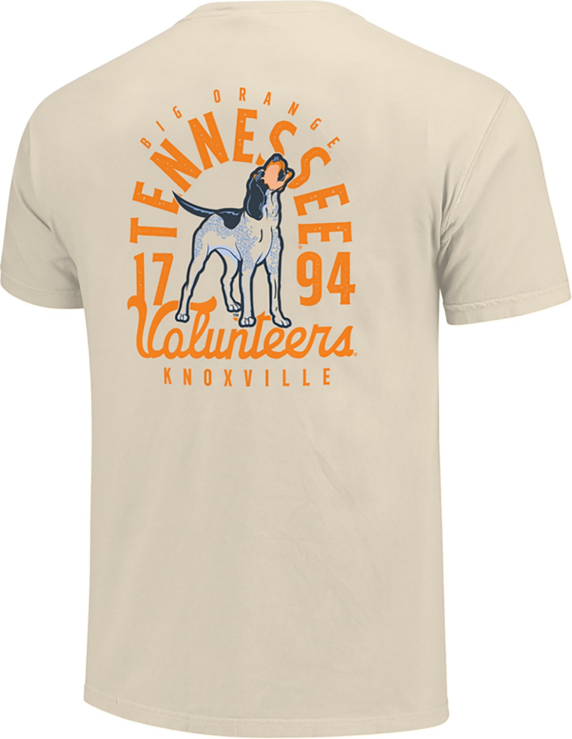 Image One Men's University of Tennessee Mascot Overlay Double Sided Graphic T-shirt  - view number 2