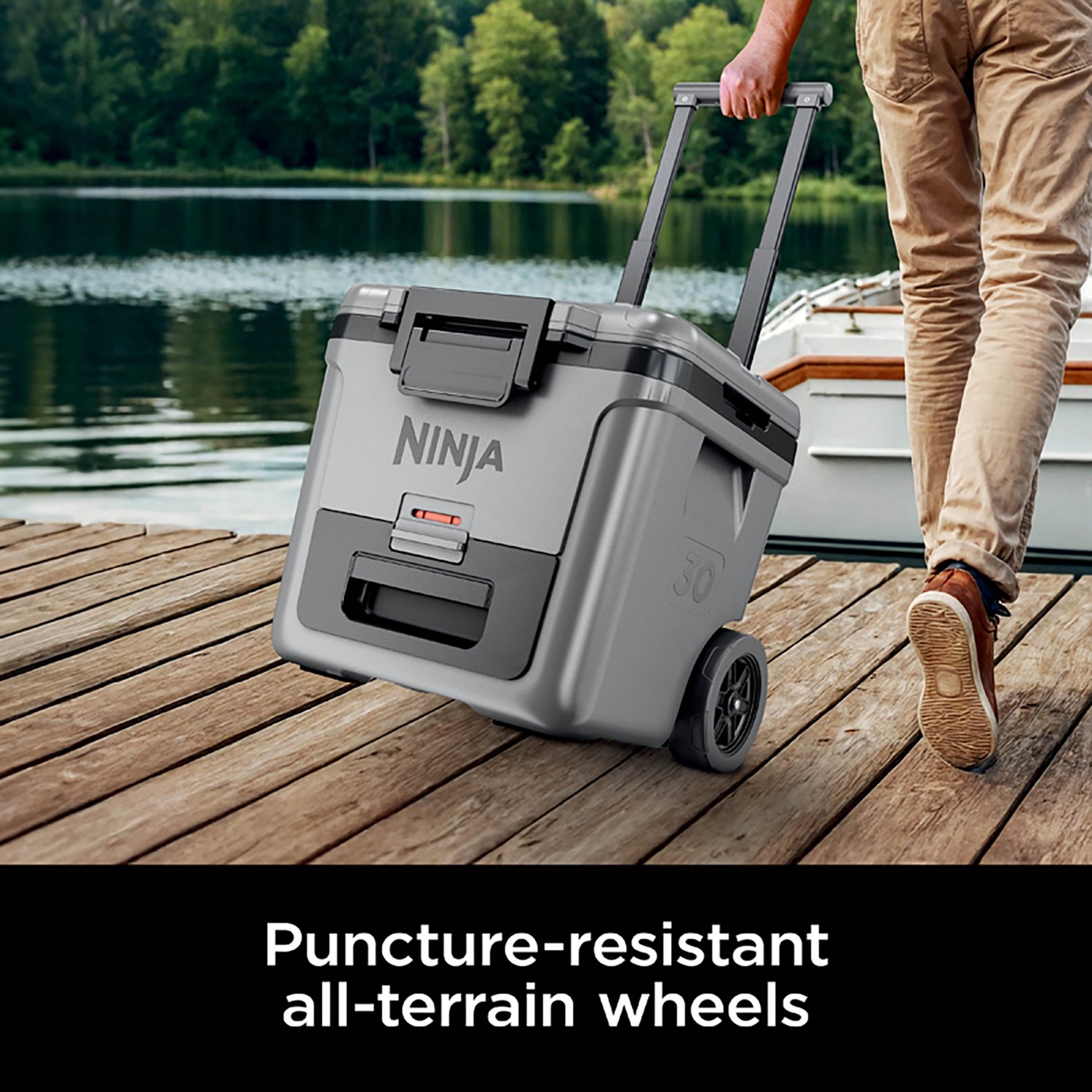 Ninja FrostVault 30qt Wheeled Cooler with Cold Dry Zone                                                                          - view number 6