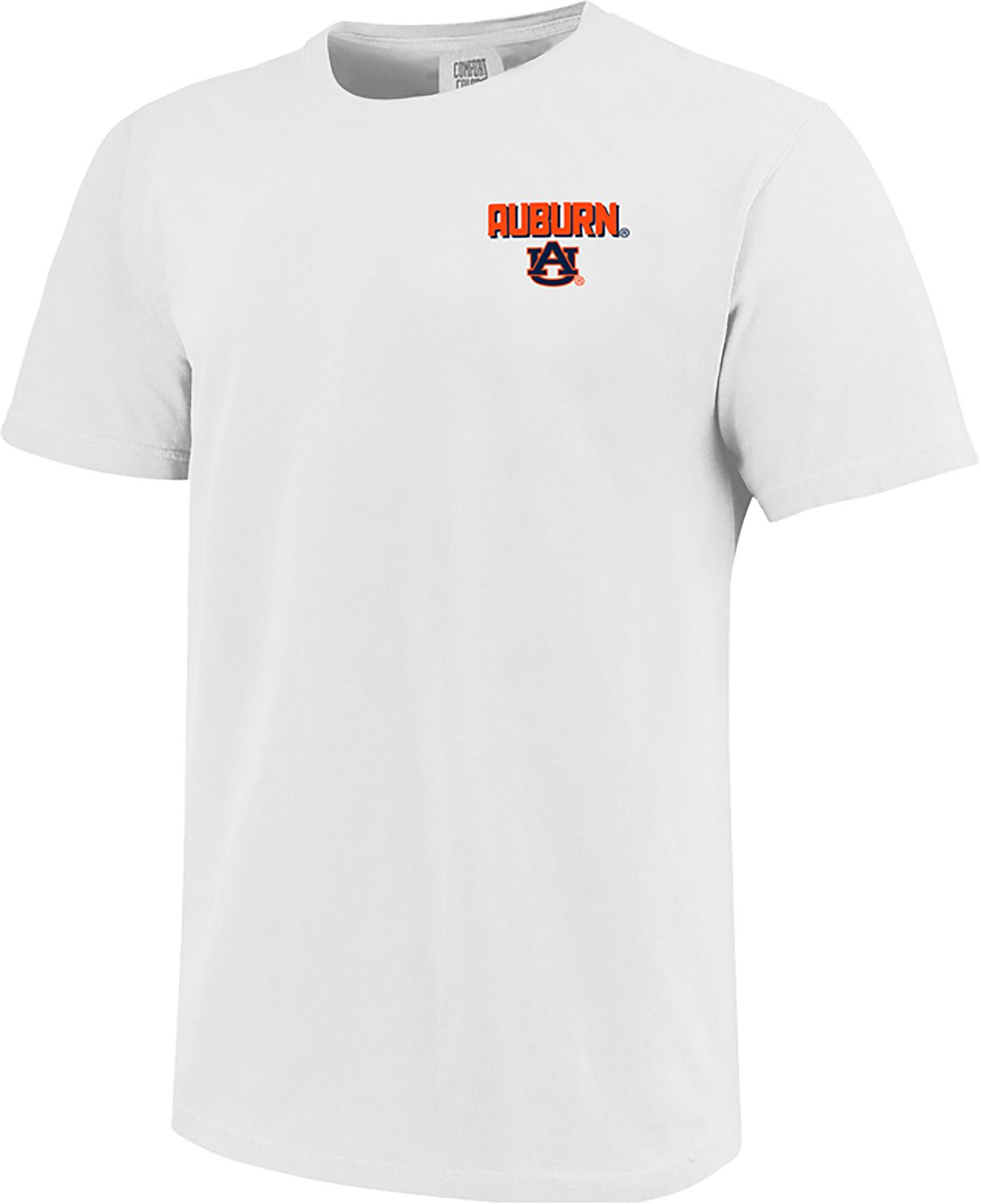 Image One Men's Auburn University Western Duck Glasses Scene Graphic T-shirt  - view number 3