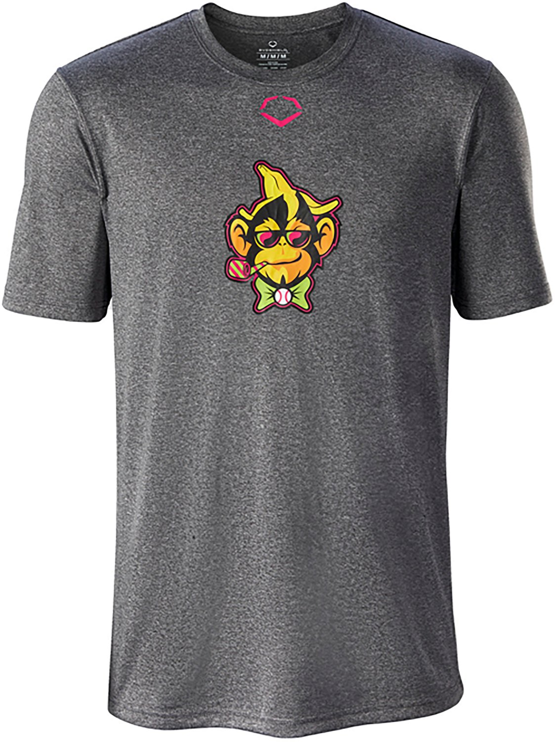 EvoShield Adults' Party Animals Heather Tech T-shirt - view number 2