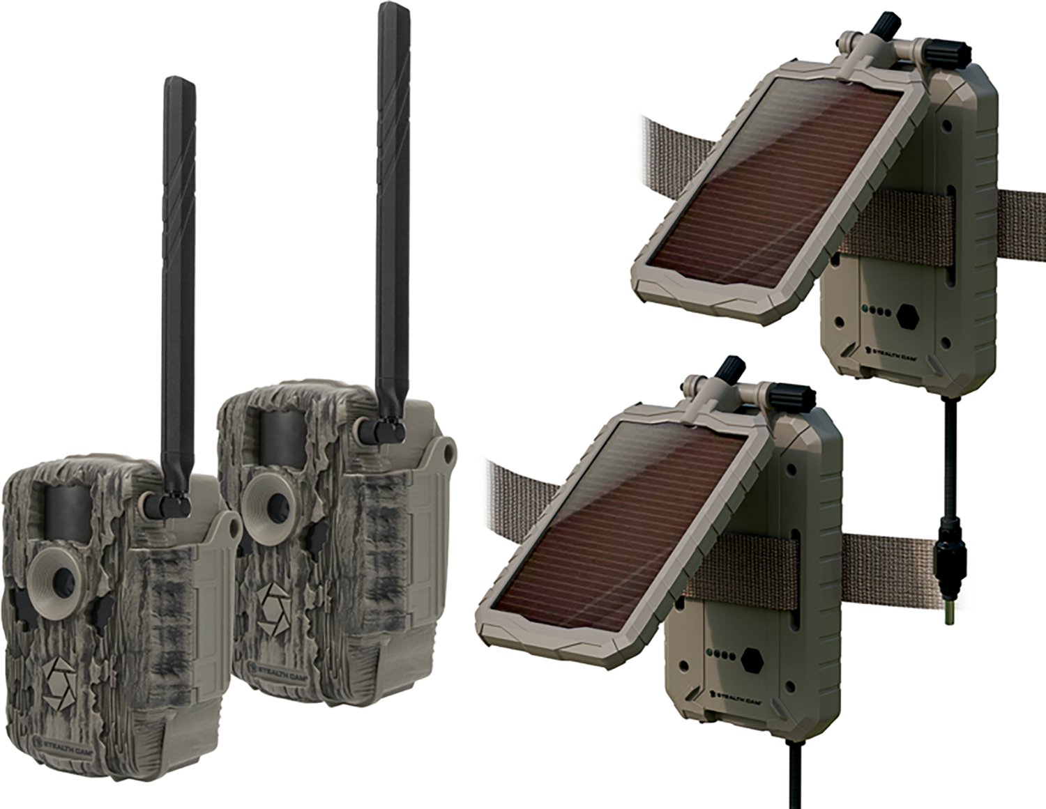 Stealth Cam Fusion 36 MP Infrared Trail Camera and Solar Panel 2-Pack                                                            - view number 2