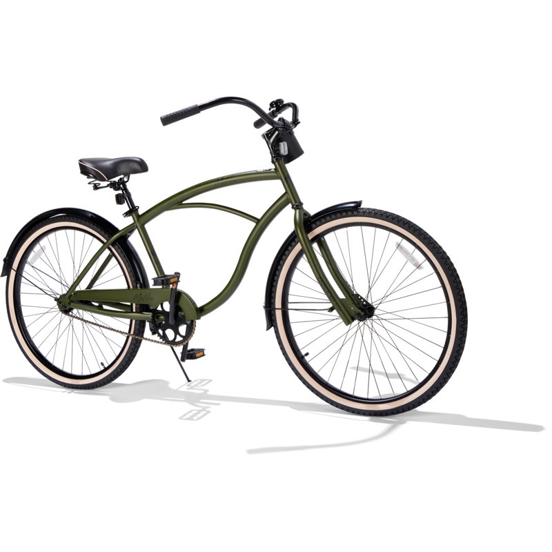 Ozone 500 Men's Malibu 26 in Cruiser Bike Dark Green - Men's Bikes at Academy Sports