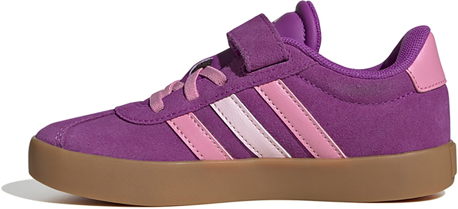 adidas Girls' VL Court Suede 3.0 Shoes - view number 2