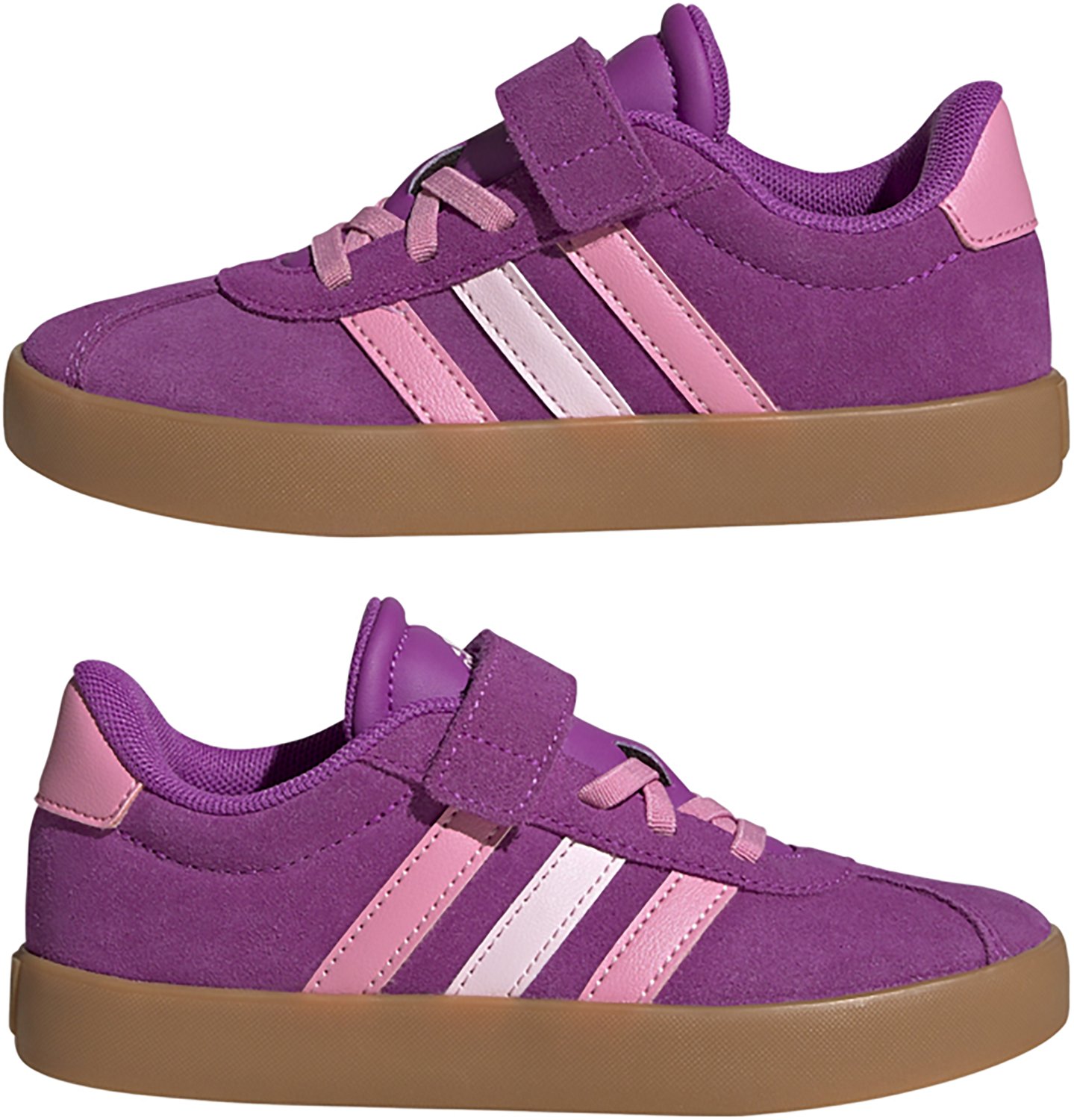 adidas Girls' VL Court Suede 3.0 Shoes - view number 7