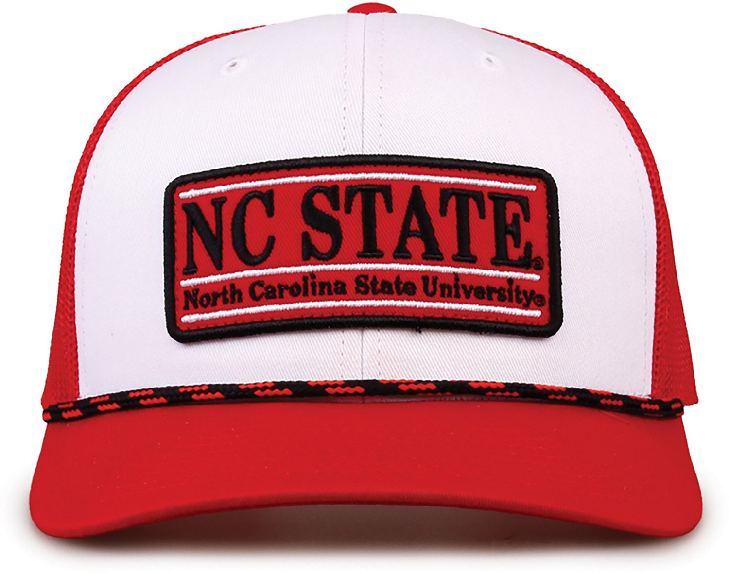 The Game North Carolina State University Bar Patch Rope Trucker Cap - view number 1