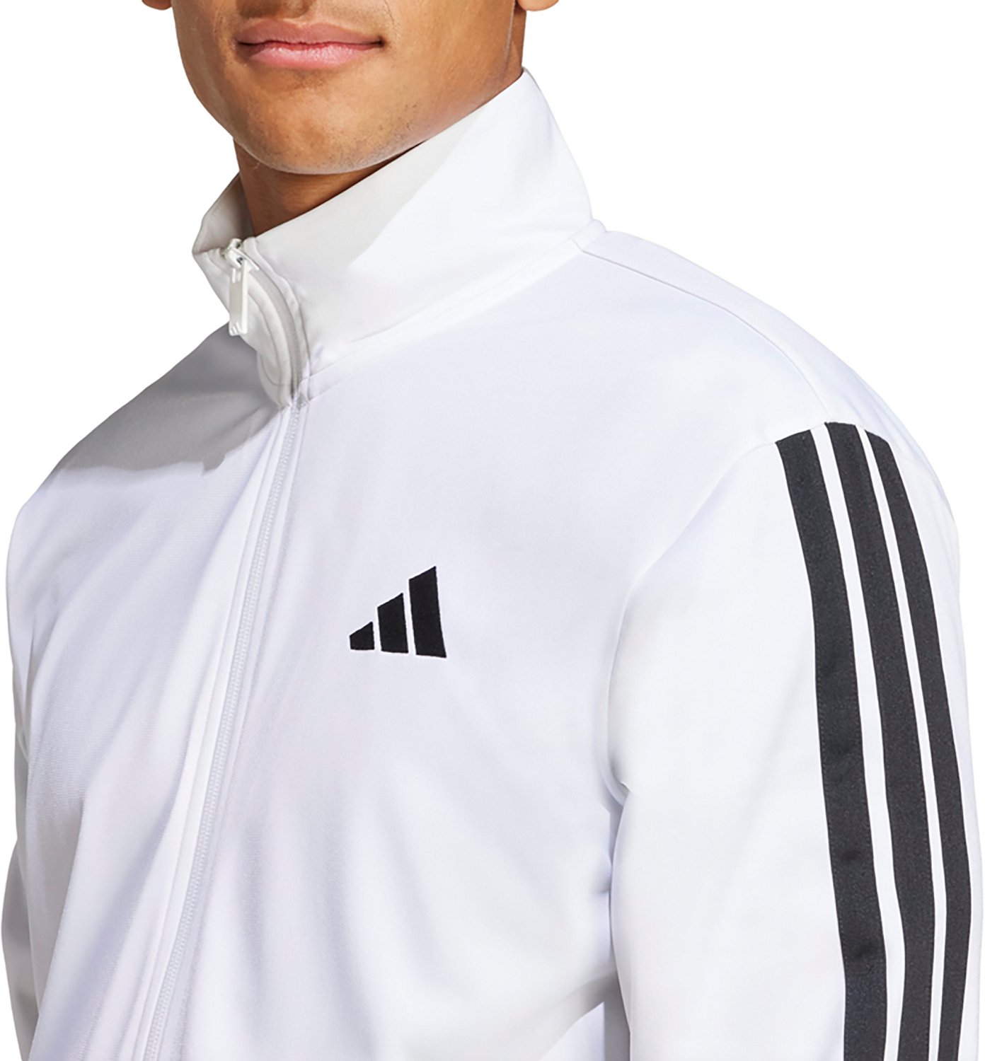 adidas Men's 3-Stripes Tricot Track Top - view number 3