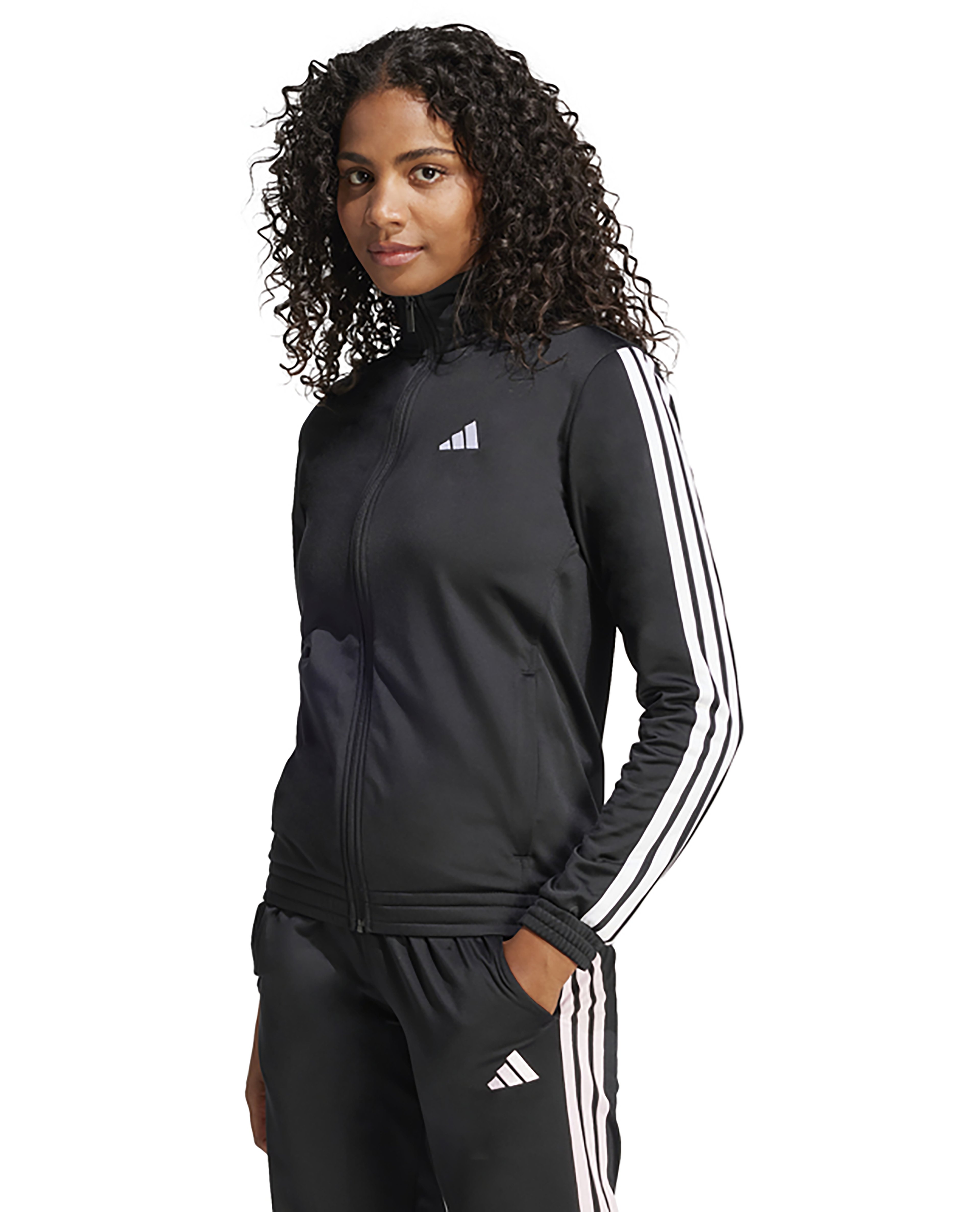 adidas Women's Tricot 3-Stripes Track Top