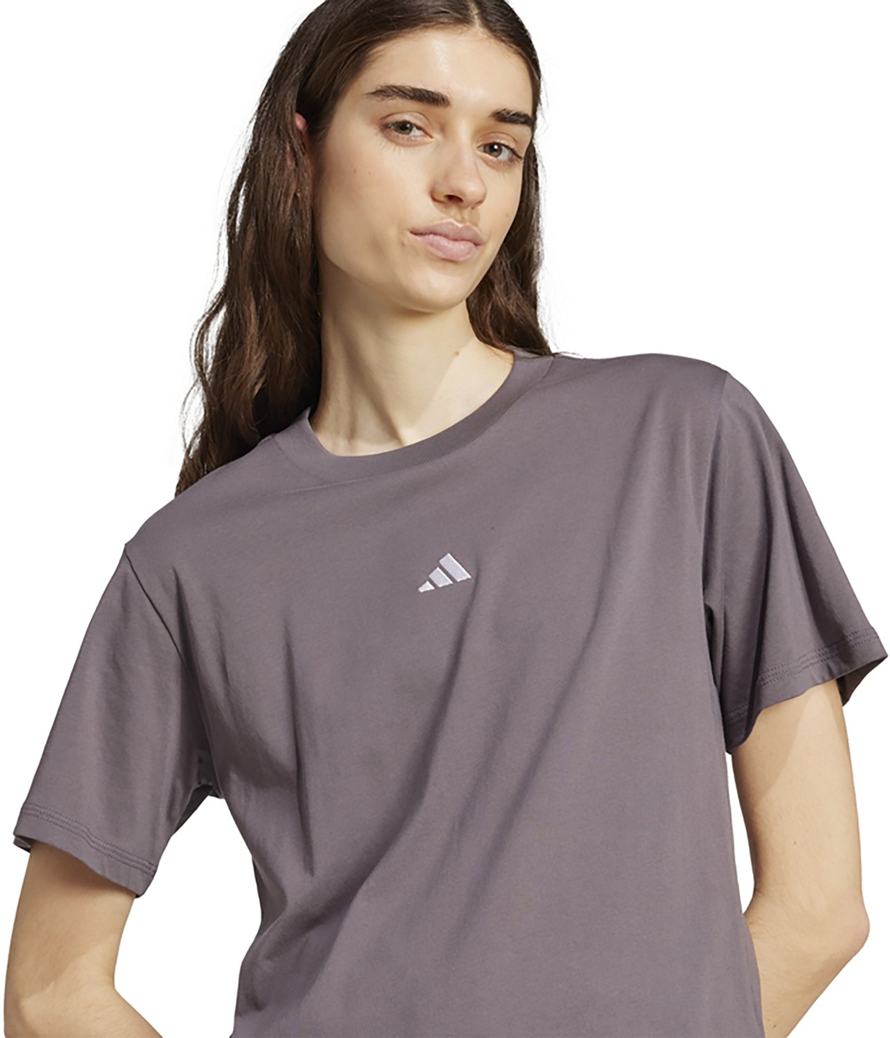 adidas Women's Essentials Small Logo Cotton T-shirt                                                                              - view number 4