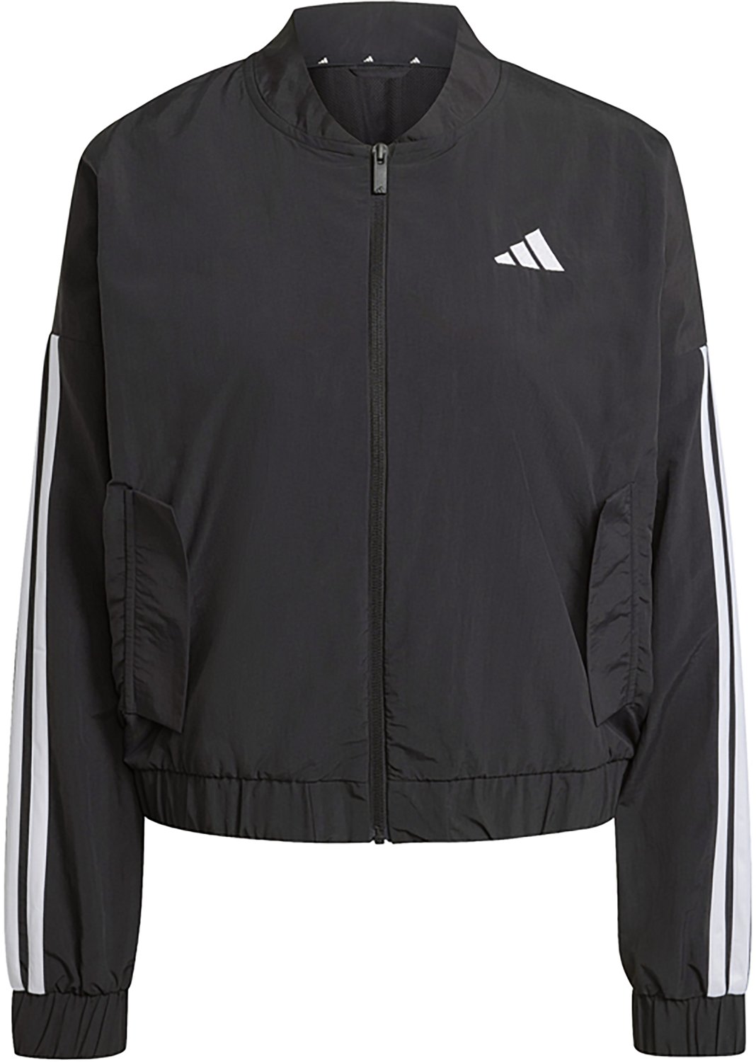 adidas Women's Essentials 3-Stripes Woven Bomber Jacket
